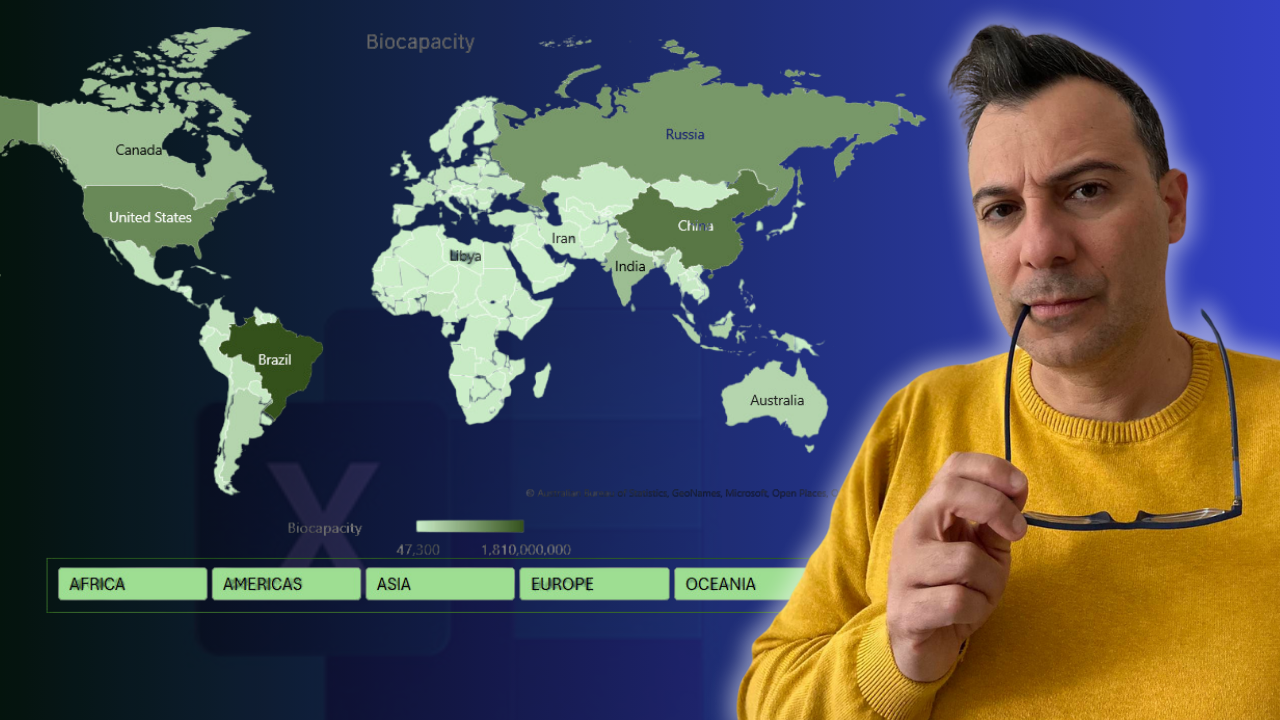 Create a Geospatial Map Chart in Excel in Just 10 Minutes