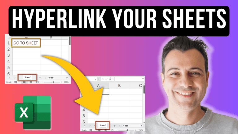 How to Link Every Worksheet to a Master Sheet in Excel