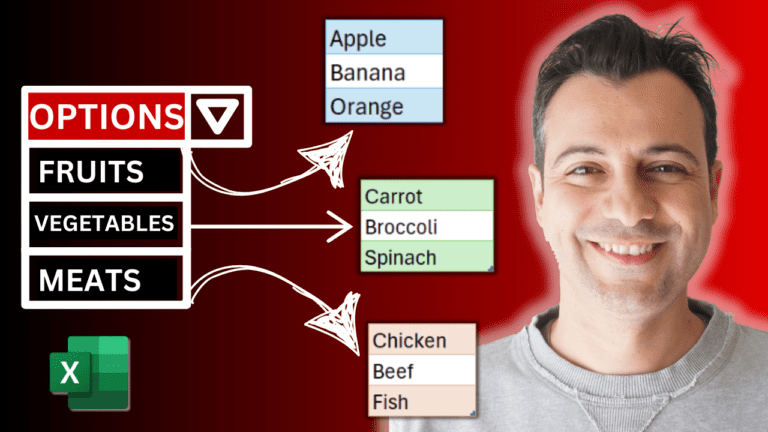 How to Create Multiple Dependent Drop-Down Lists in Excel