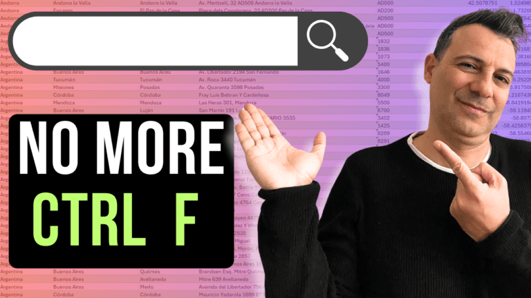 How to Create a Search Bar in Excel Find Anything in Seconds!